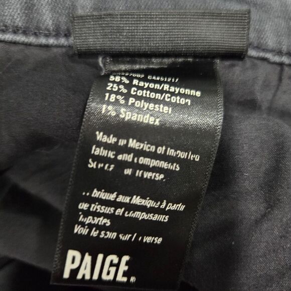 🐢 PAIGE Men's Lennox Transcend Slim Jeans in Sheldon, Sz- 36 Like New! - Picture 5 of 16